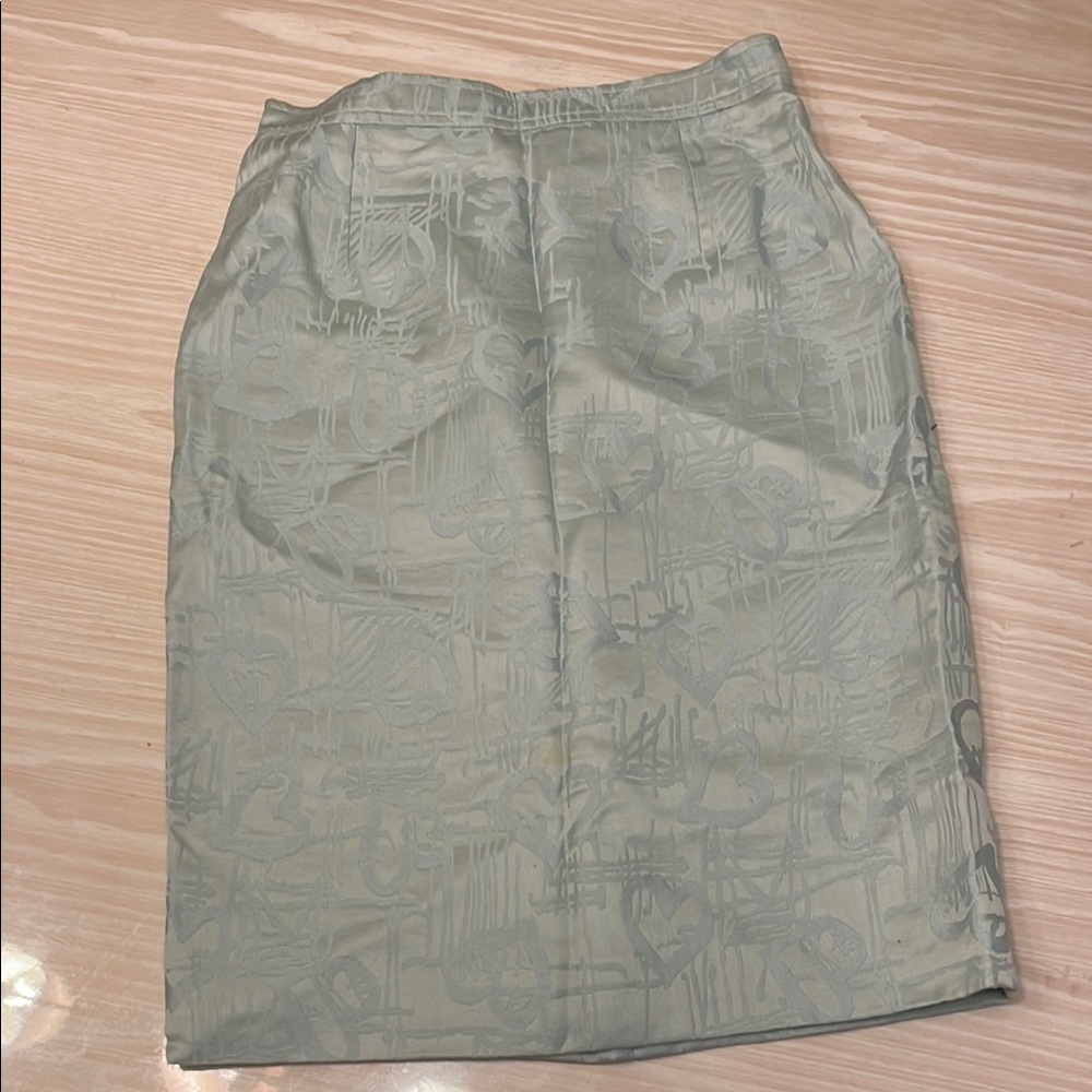 Christian Lacroix Soft Turqoise Skirt